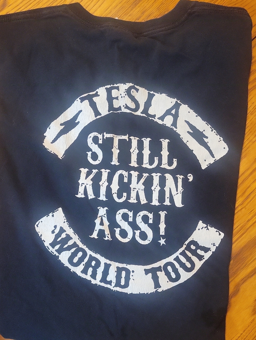 Vintage Tesla Still Kickin' Ass Concert Tshirt